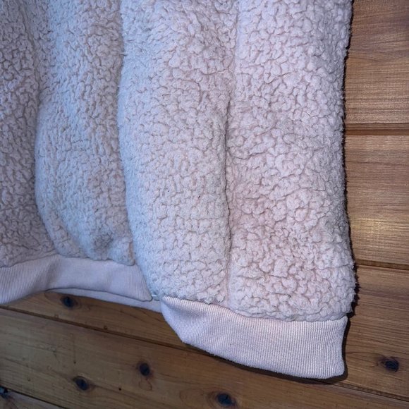 Time & Tru Mauve Sherpa Vest Medium - Picture 5 of 5